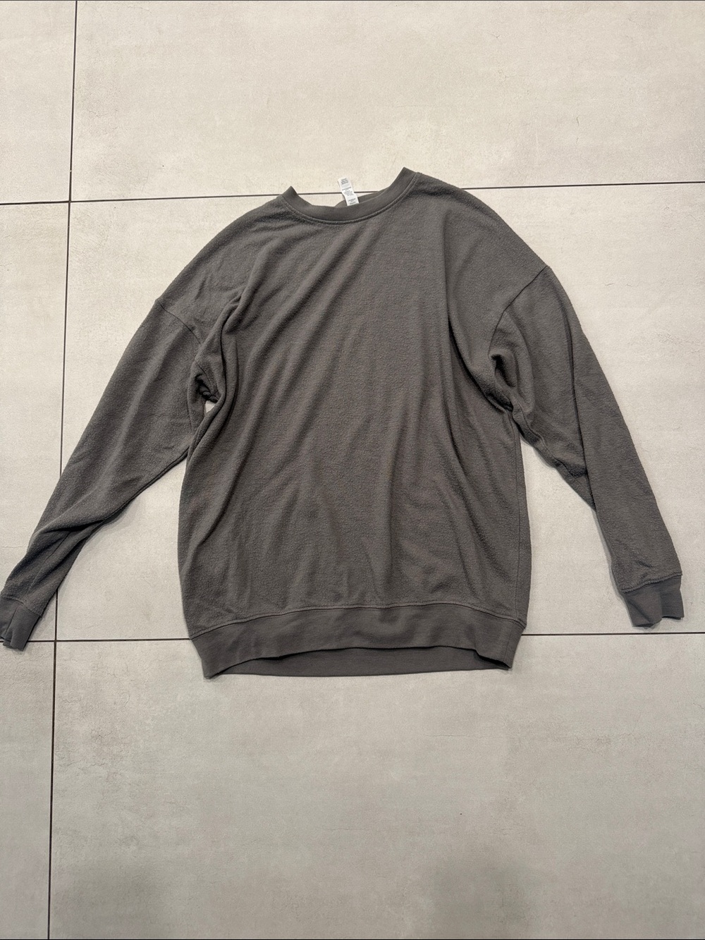 ALO Yoga Women's Crewneck Sweater - Charcoal Gray